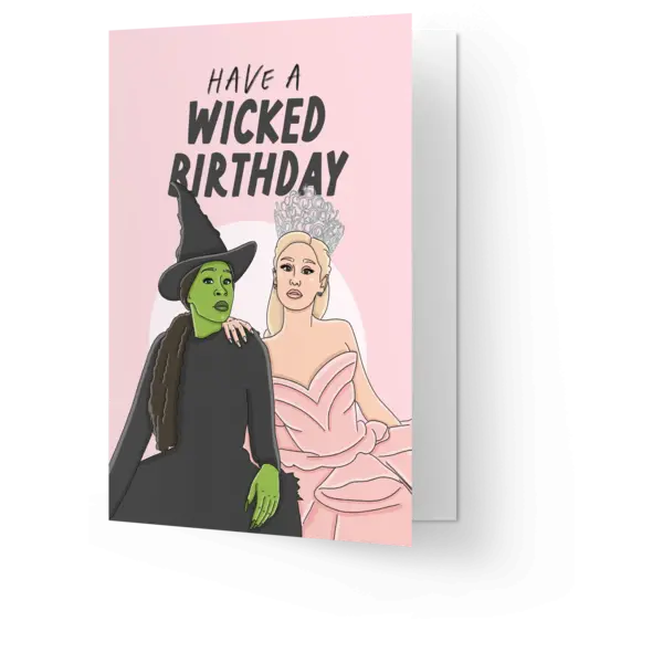 Kaart Blanche A wicked birthday