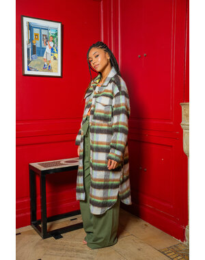  Vest Texas lang - groen