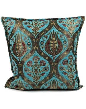 Esperanza Deseo Kussen Tulip Turquoise 45x45