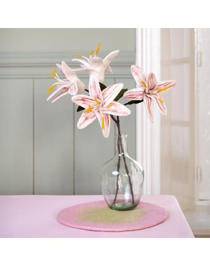 Sjaal met Verhaal Bloem: Tak Lelie