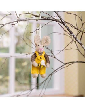 Sjaal met Verhaal Hanger Haas Imker met Bijtje