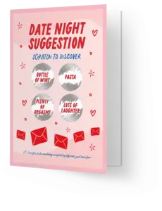 Kaart Blanche Scratch Date night