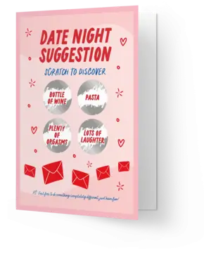 Kaart Blanche Scratch Date night