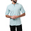 Hope N Life Mannenblouse met mao kraag groen | Hope N Life