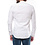 Hope N Life Mannenblouse met mao kraag wit | Hope N Life