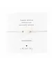 A Beautiful Story Armband Gemstone Card Moonstone Goud