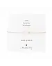 A Beautiful Story Armband Gemstone Card Rose Quartz Zilver