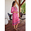 Jaase Midi Jurk Raspberry Romance Monday | Jaase