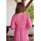 Jaase Midi Jurk Raspberry Romance Monday | Jaase