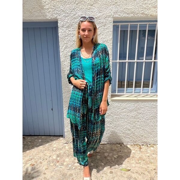 Bindi Broek Pipa Turquoise | Bindi