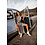 MOOST Wanted Jurk Mika wit met zwarte print | Moost Wanted