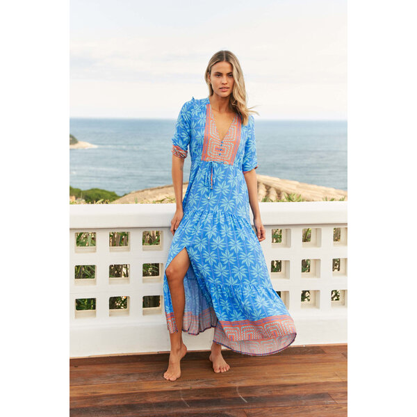 Jaase Lange Jurk Palm Cove Tessa | Jaase