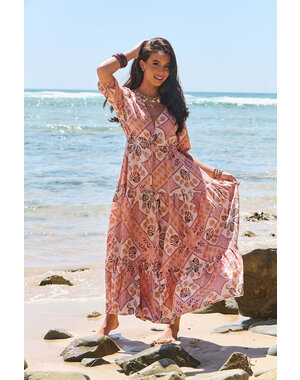 Jaase Lange Jurk Tahitian Tessa