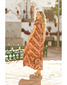 Jaase Lange Jurk Chevron Carmen