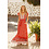 Jaase Maxi Jurk Ruby Rouge Romi | Jaase