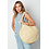 Ronde Beach shopper tas - Creme | Yehwang