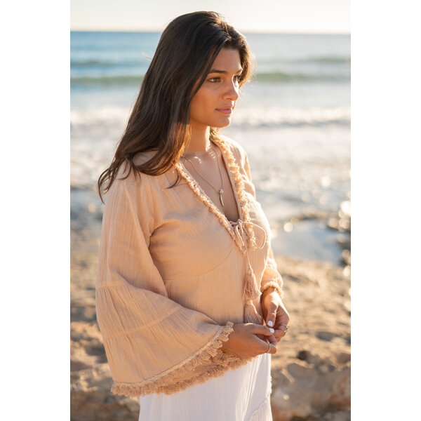 Ibzmode Blouse Eudora Nyx Powder | ibzmode