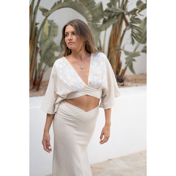 Ibzmode Top Soleado Encanto Ecru | ibzmode