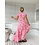 Jaase Maxi Jurk Wild Berry Romi | Jaase
