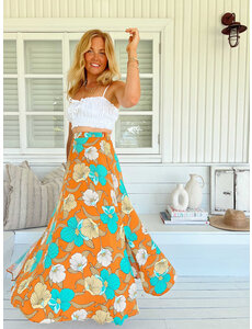 Jaase Maxi Rok Aqua Fields Rocky