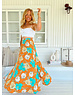 Jaase Maxi Rok Aqua Fields Rocky