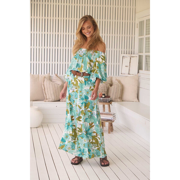 Jaase Lange Jurk Amaya Hallie | Jaase