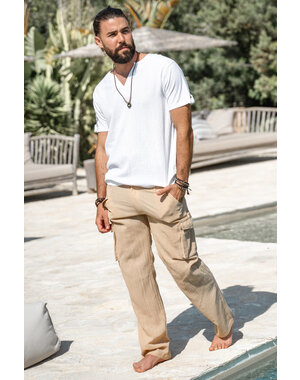 Ibzmode Cargo Pants Ché Sand