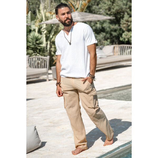 Ibzmode Cargo Pants Ché Sand | ibzmode