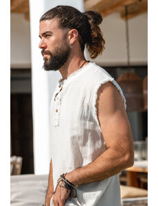 Ibzmode Top Sleeveless Raf Ivory