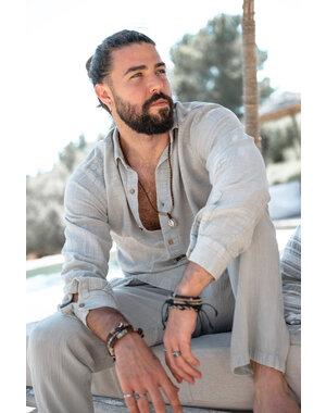 Ibzmode Blouse Andres Ché Light Blue