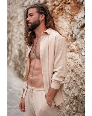 Ibzmode Blouse Andres Ché Light Sand