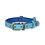Dog With A Mission (DWAM) Leren Sky halsband met hartjes | Dog with a mission