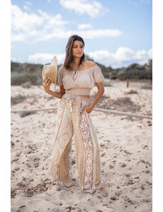 Ibzmode Pantalon Brisa Sun Natural print