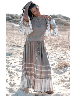 Ibzmode Top Flaired Ivy Waze Taupe