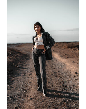 MOOST Wanted Broek Linsey stripe