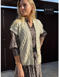 Bindi Gilet Cable Dia Natural