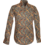 Chenaski Overhemd Paisley blue , creme , rust | Chenaski