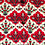Chenaski Overhemd Flowers in a Tile creme , red , black | Chenaski