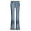 Flared Denim Jeans Cádiz Ruffled | Isla Ibiza Bonita