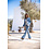 Flared Denim Jeans Cádiz Ruffled | Isla Ibiza Bonita