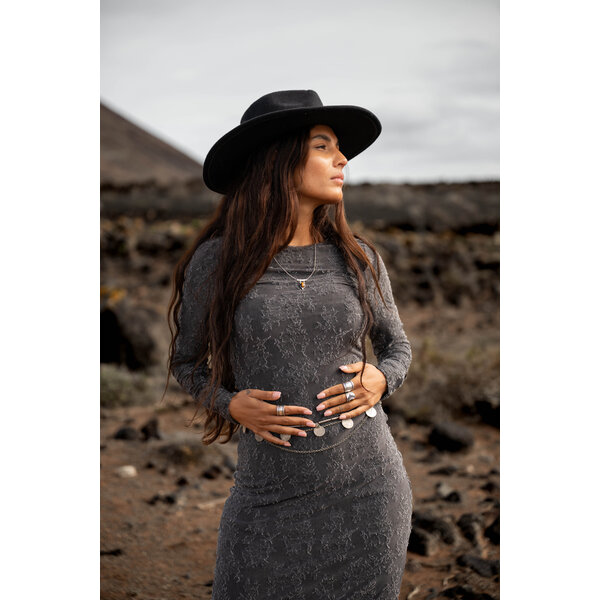 MOOST Wanted Jurk Yolan - Grijs | Moost Wanted