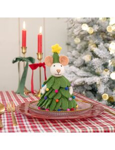 Sjaal met Verhaal Decoratie Muis Kerstboom