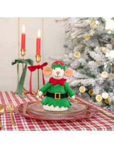 Sjaal met Verhaal Decoratie Muis Kerstelf