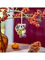 Sjaal met Verhaal Hanger Wasbeer Indian Summer Lichtgroen