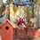 Sjaal met Verhaal Hanger Wasbeer Indian Summer Burgundy | Sjaal met Verhaal