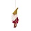 Sjaal met Verhaal Hanger Kabouter Indian Summer Burgundy | Sjaal met Verhaal