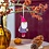 Sjaal met Verhaal Hanger Kabouter Indian Summer Paars | Sjaal met Verhaal
