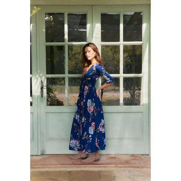 Jaase Maxi Jurk Botanica Indiana | Jaase