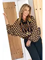 Ibzmode Blouse Estampado Libre Black