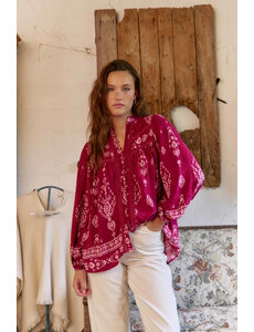 Jaase Blouse Rhubarb Bree